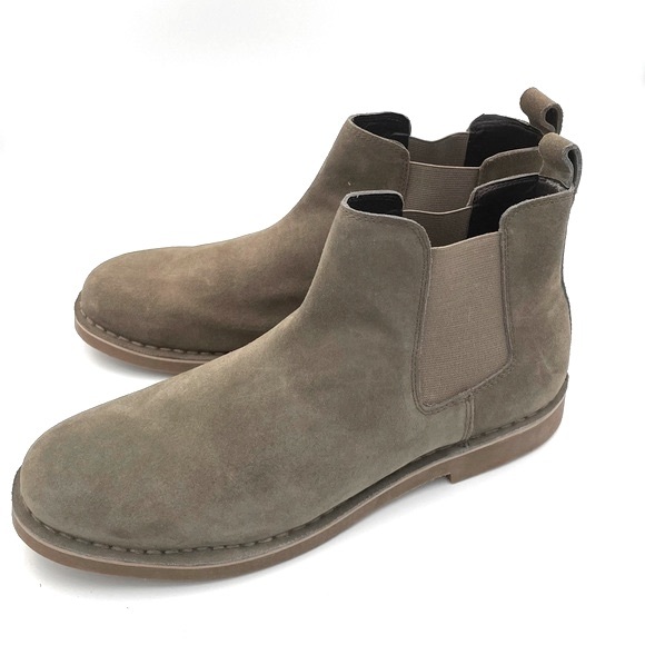 MEN Suede Tan Chelsea Boot - Picture 3 of 10